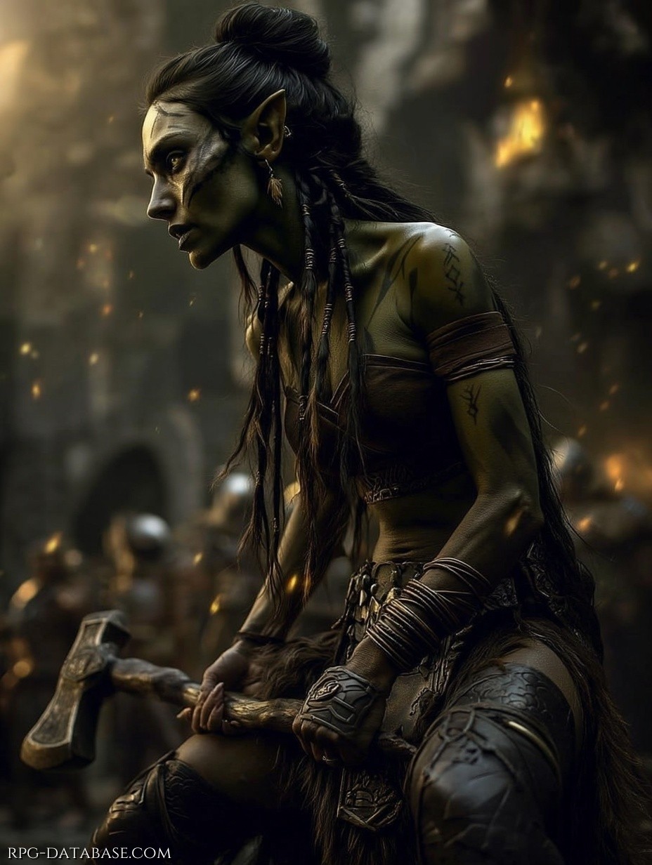 Erano Elfi una volta, catturati dai poteri oscuri, torturati e mutilati, una forma di vita rovinata e terribile, e ora.. perfezionata. Creati per essere soldati senza pietà, sono il terrore incarnato, con una predisposizione innata alla malvagità.