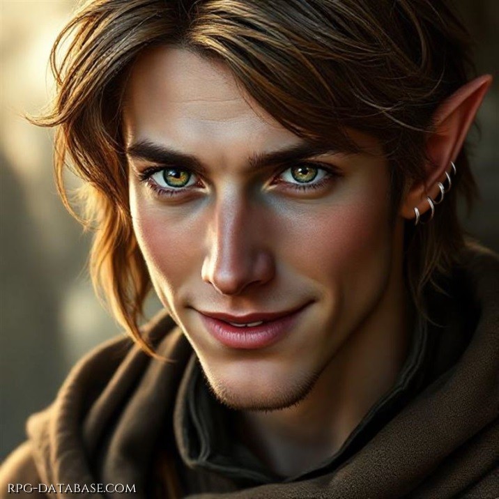 Lien, un mezzelfo che pare un ragazzino ma è più vecchio di te.