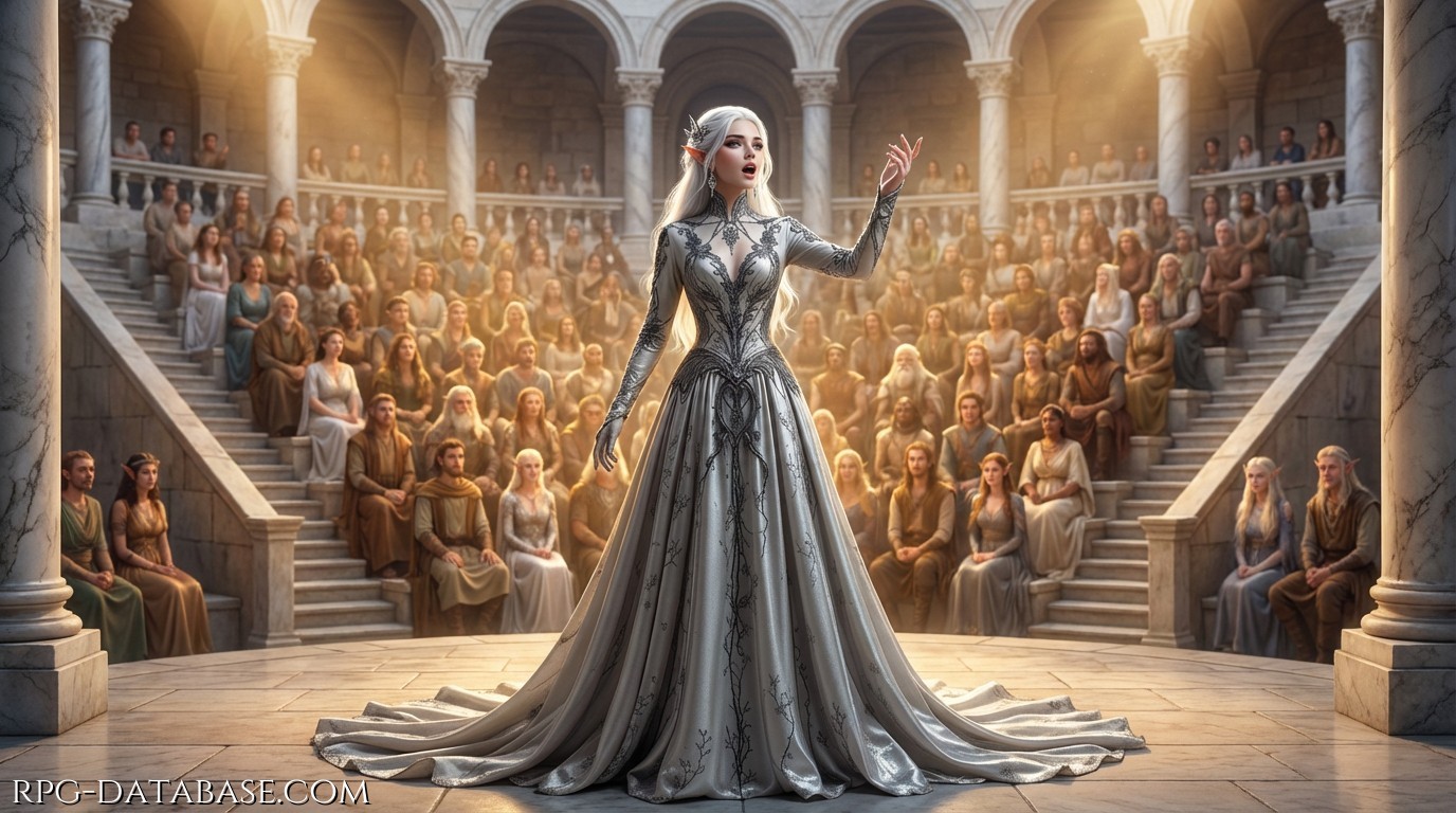 Durante l'esibizione alla Festa delle Muse