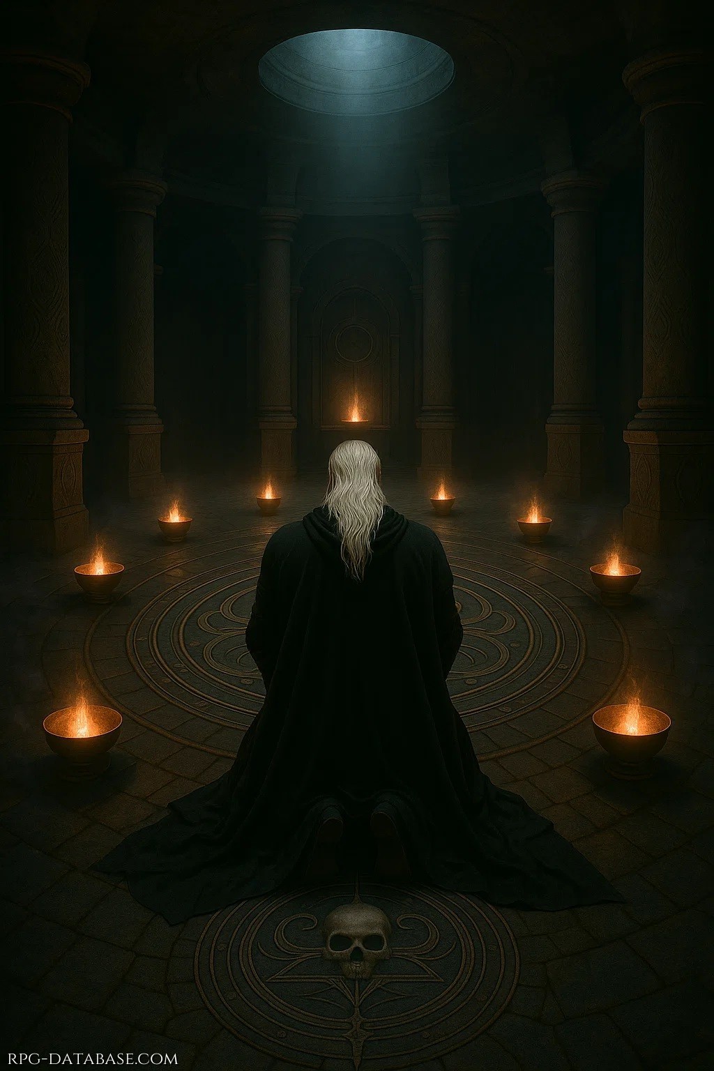 Syrius viene accolto dalla Nigra Mater come suo figlio e battezzato con il nome di Vaelkor.