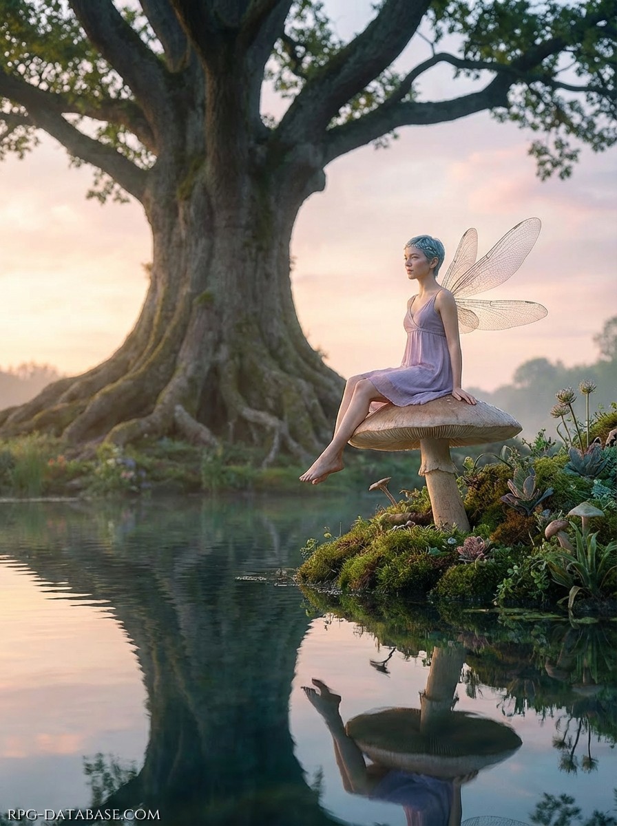 Figlia del Lacus Faeris, nata dalle sue acque calme.