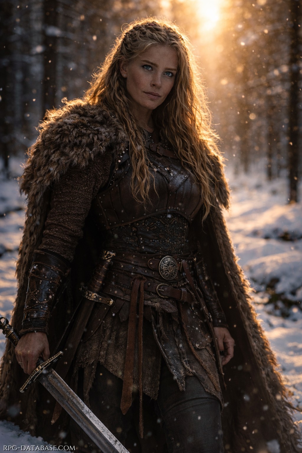 La sua figura esile ma sicura , e agile , il suo regno  i Boschi