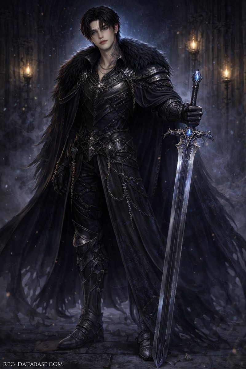 “Io, Elaxidor Itham Dorvalur, giuro davanti alla terra che mi ha generato e al cielo che mi sovrasta. Finché il mio cuore batterà, sarò scudo per i deboli e lama contro chi spezza l’equilibrio. Non brandirò l’arma per gloria né per odio, ma per proteggere ciò che è stato affidato alla mia custodia. Se verrò meno a questo giuramento, che le radici mi rifiutino e le stelle distolgano lo sguardo. Così è promesso. Così sarà.”