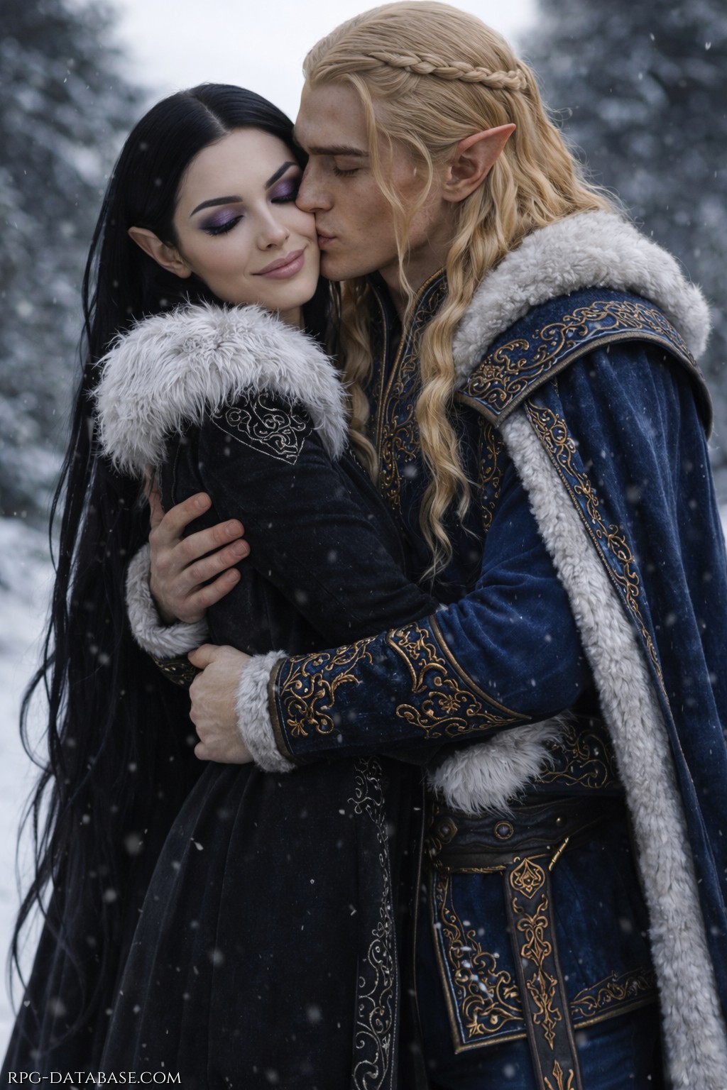 Nel silenzio dell’inverno, i loro cuori si riconoscono e in quell’istante il mondo intorno a loro smette di avere freddo