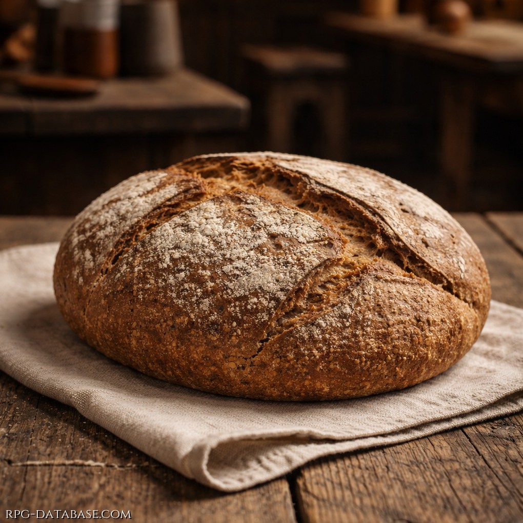 Pagnotta integrale: crosta dorata, una spolverata di farina, mollica compatta e profumata