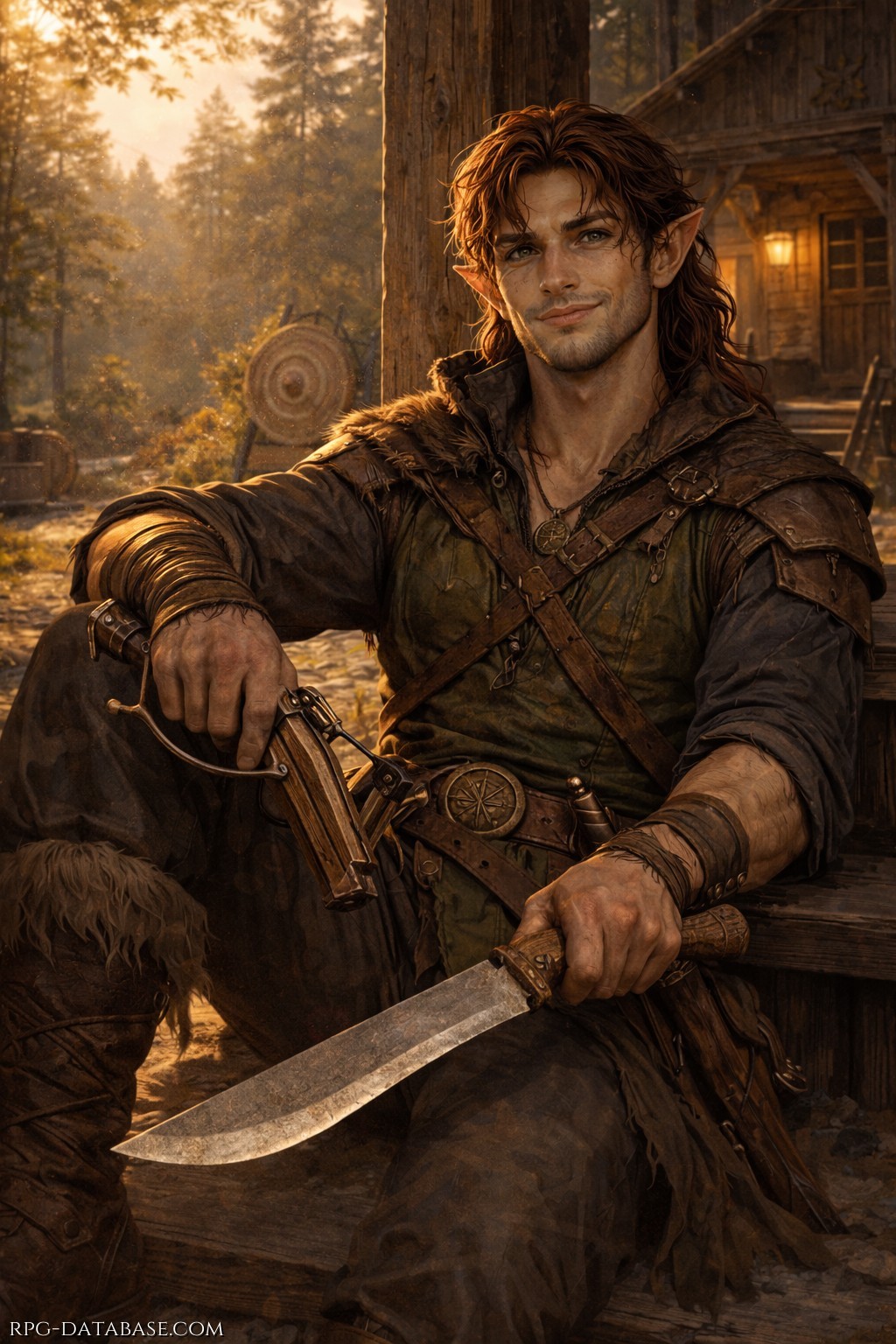 Siam presso il casale dei guardiacaccia con le sue nuove armi