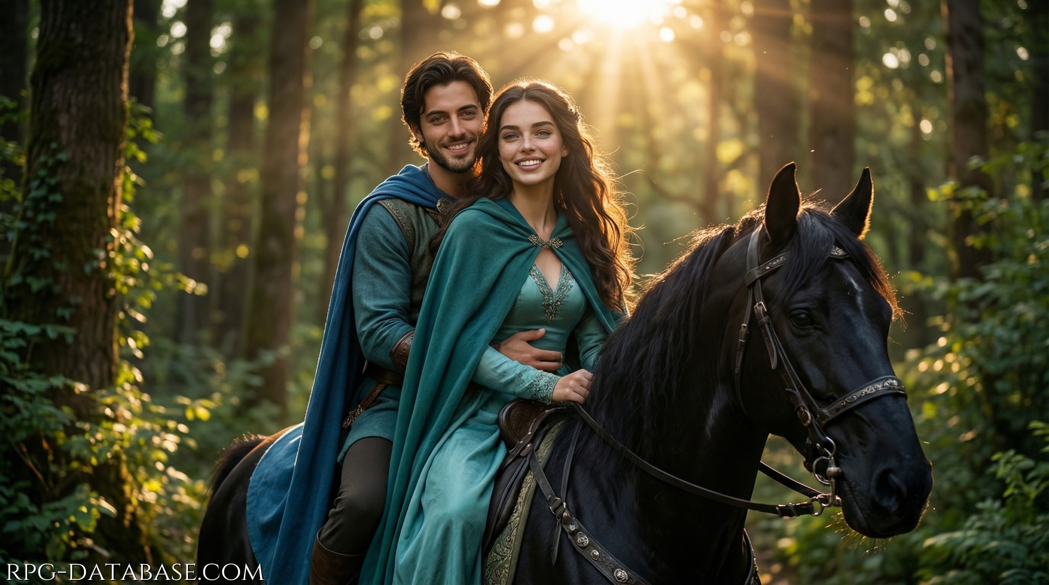 Perceval era assiso dietro Shelly, si teneva stretto a lei, non per paura di cadere, né di perderla, aveva bisogno di stringerla a sé, al suo corpo armonioso, al suo calore ed al suo profumo che lo stordiva più che l'aria fresca della sera. Il tramonto li aveva colti come un regalo inaspettato, i suoi sensi si inebriavano delle sensazioni che gli stavano dando.