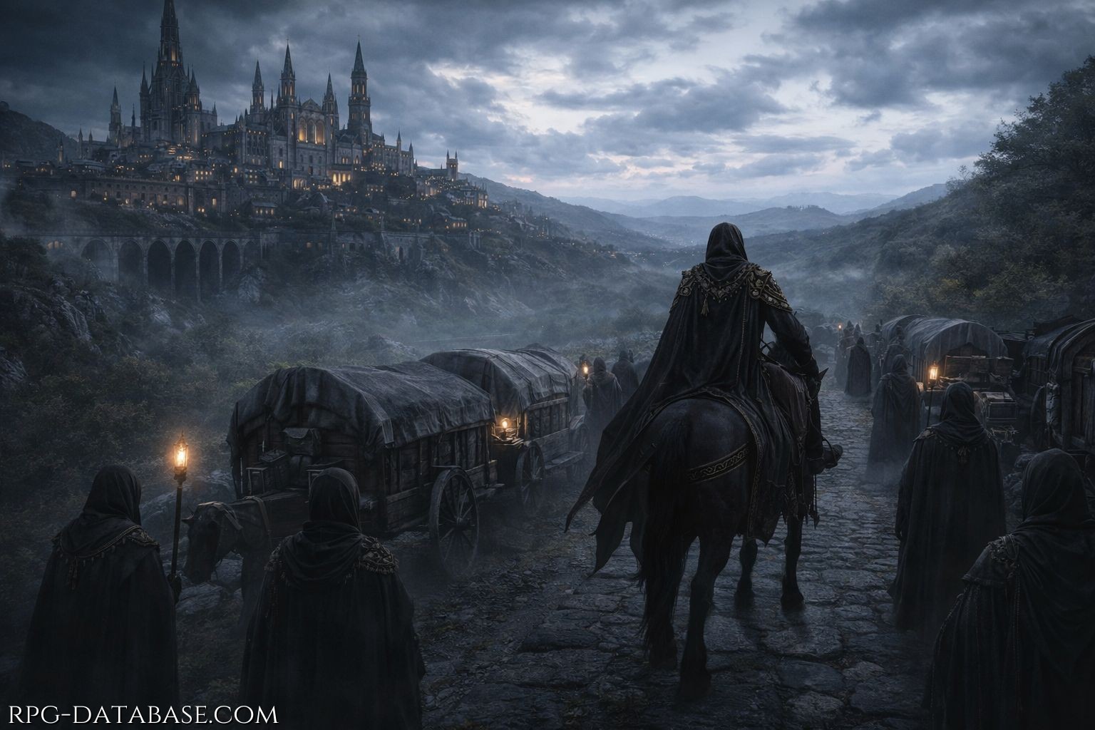 In questi giorni in cui le ombre si muovono non solo nei sogni ma anche tra le strade, la Nox Aeterna non resta immobile. Per volontà del Principe Oscuro, parte della Confraternita si muoverà verso Sud, ponendosi al servizio del Primo Cavaliere Ellad Inglorion, al fine di contribuire alla messa in sicurezza delle terre minacciate da briganti e disordini.