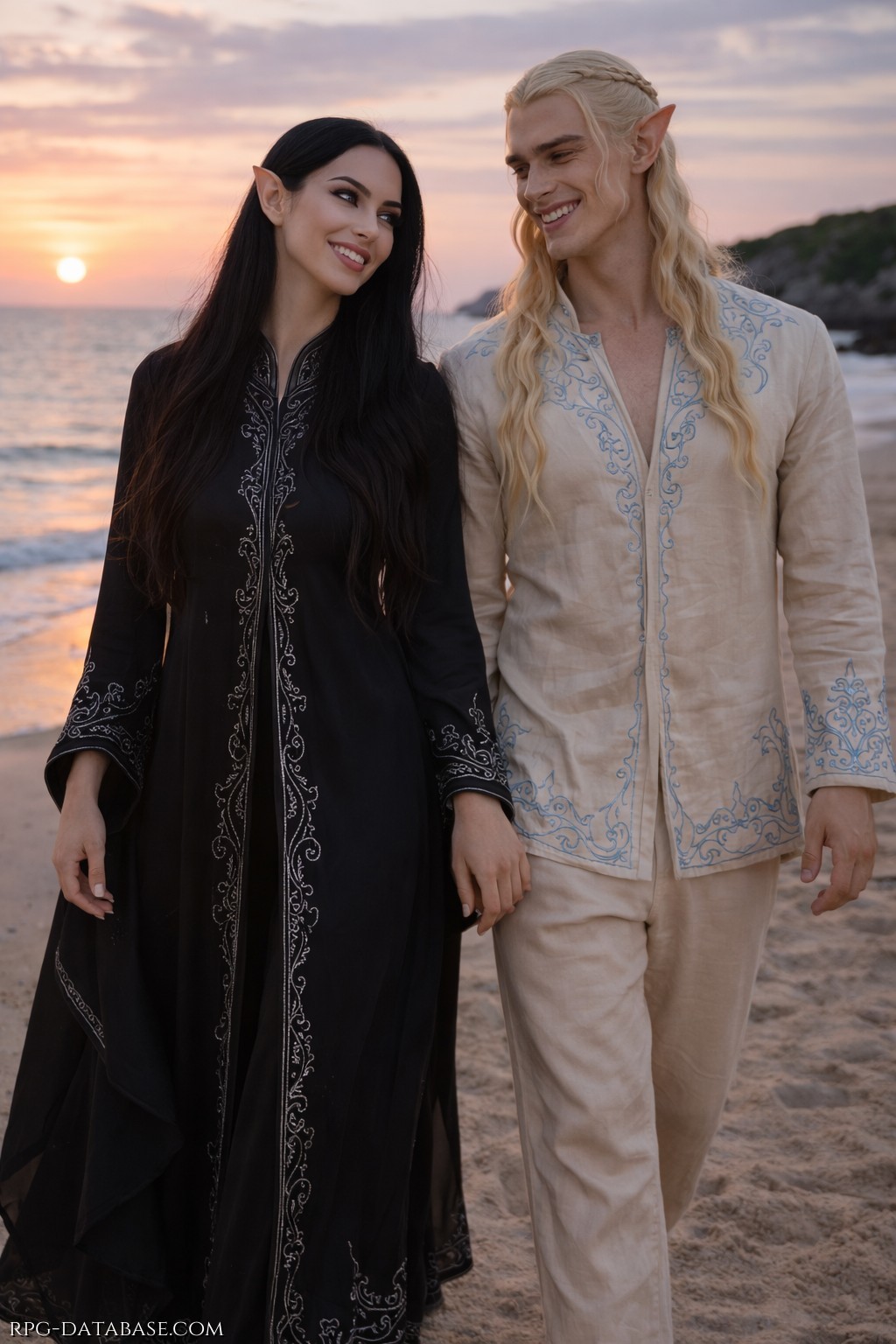 Una passeggiata sulla spiaggia, lontano dalla città e dai suoi doveri