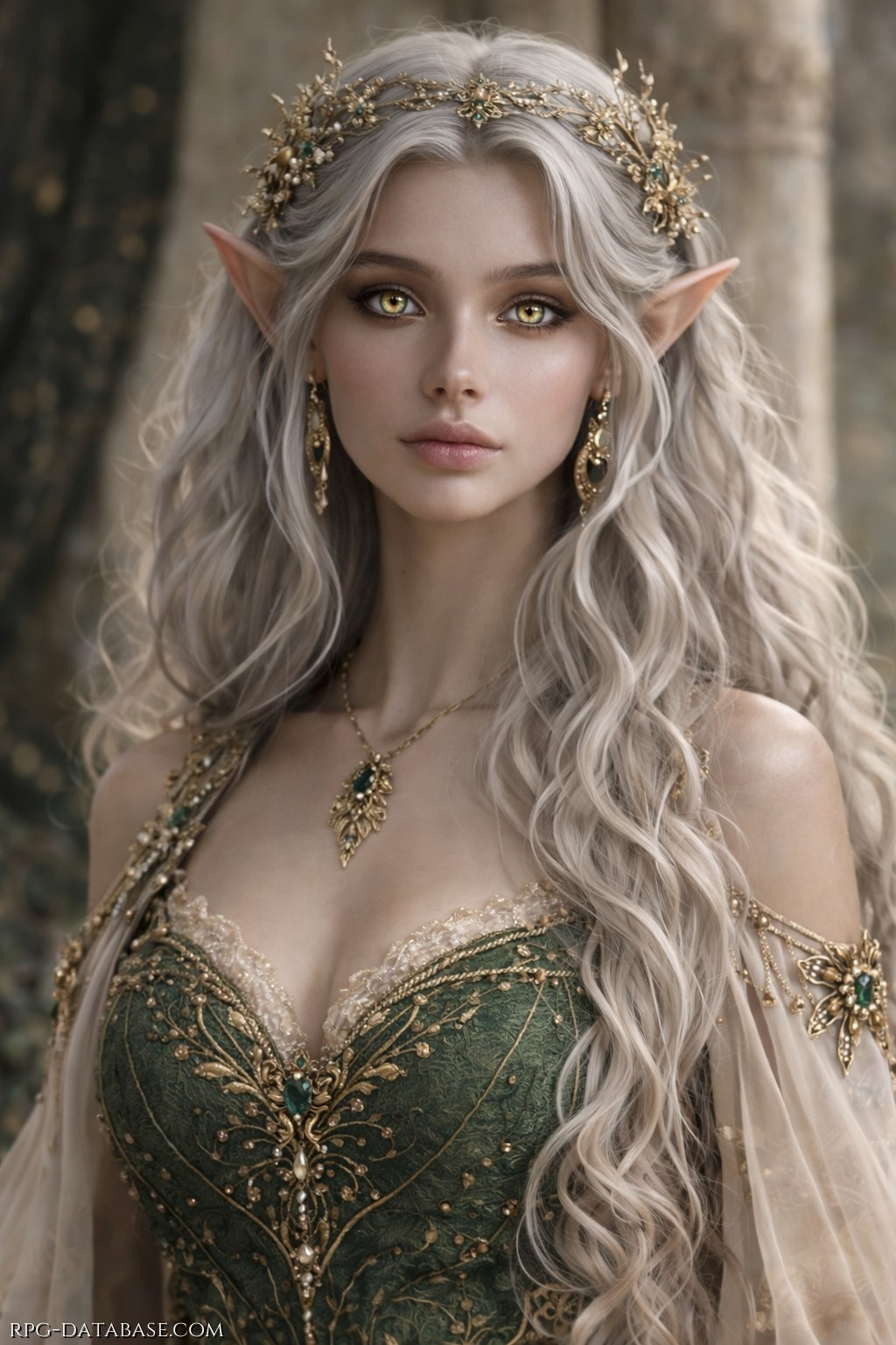 Lei ha un’aura decisamente eterea, quasi irreale