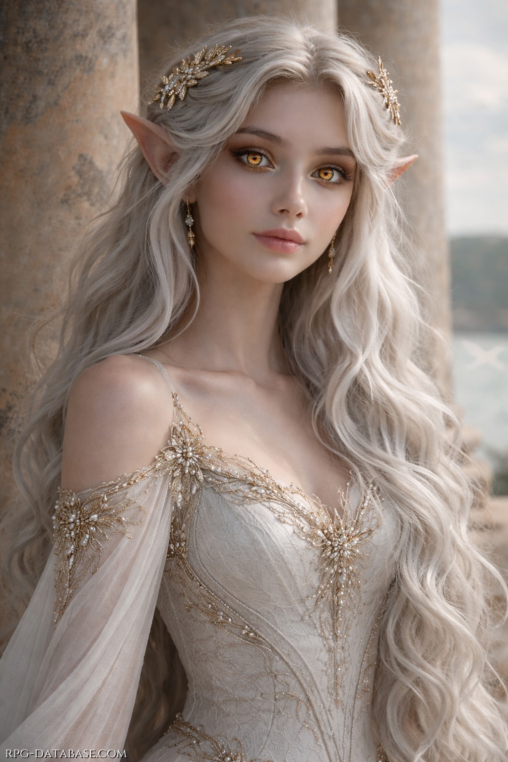 Nata sotto una congiunzione astrale rara, quando le stelle sembravano più vicine al mondo mortale, Lumirien apparteneva a una delle casate nobili degli Elfi Grigi o Sindar,