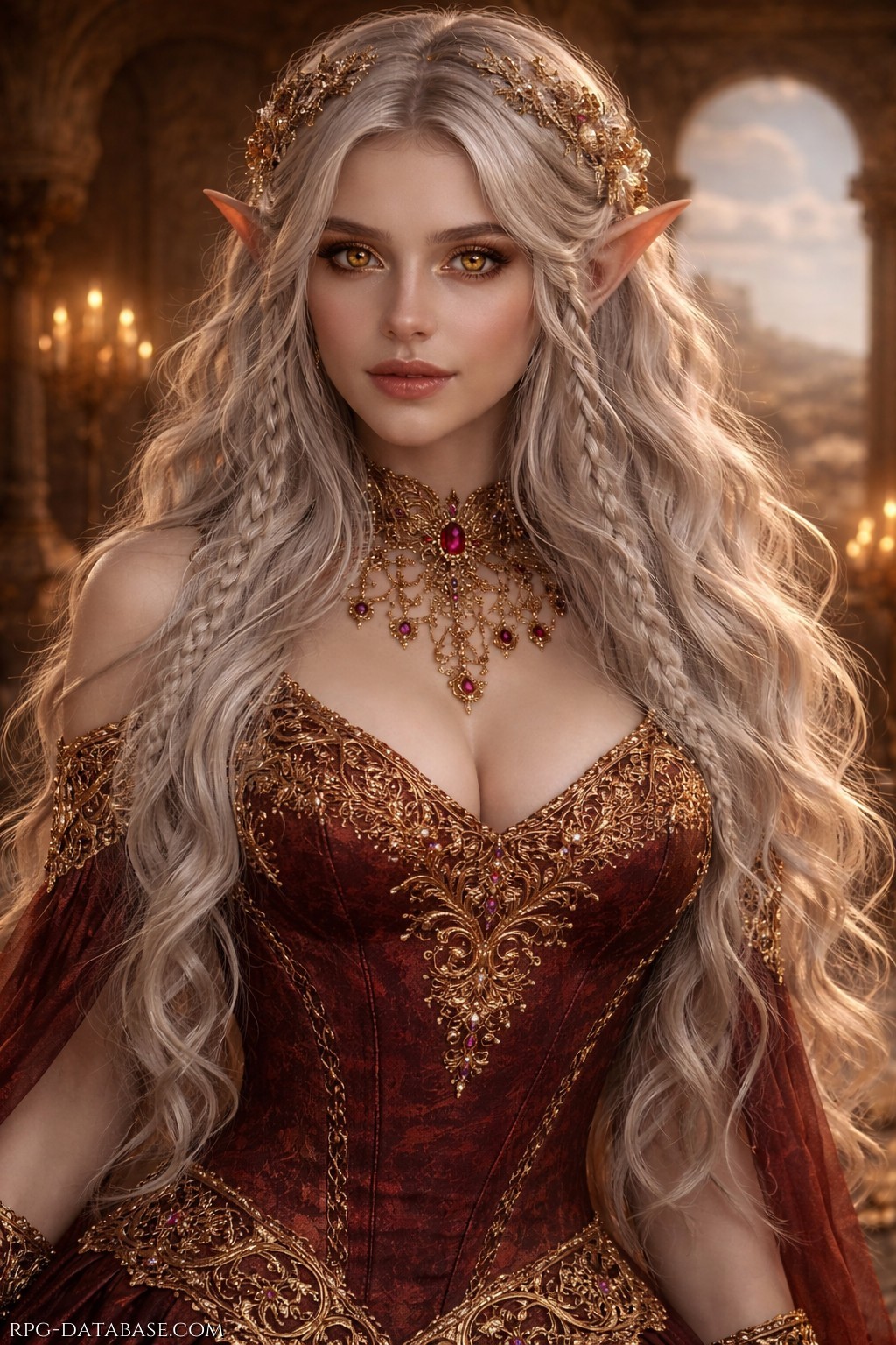 Lei ha un’aura decisamente eterea, quasi irreale