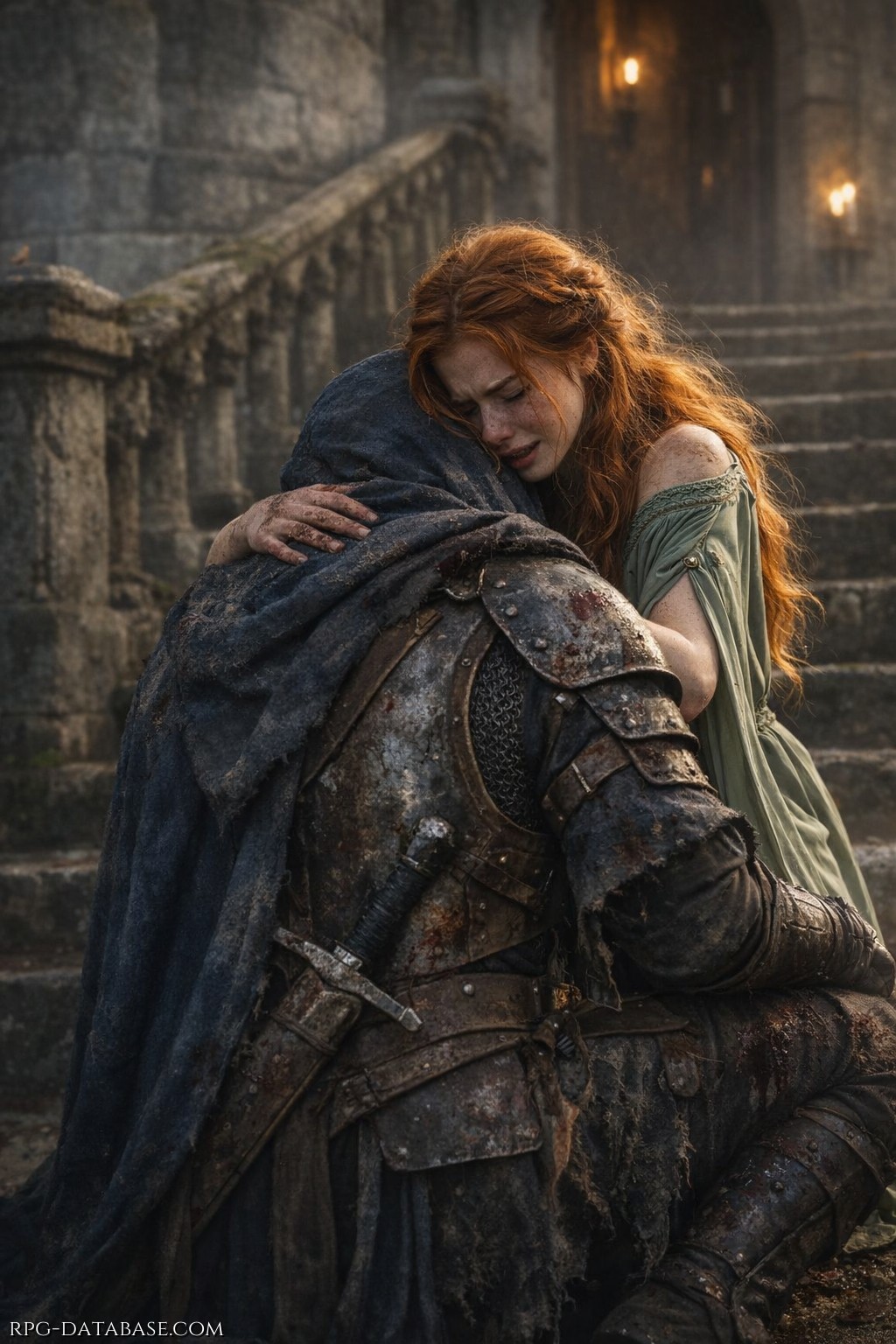 Dopo una missione perigliosa, Ezmon torna ferito dalla sua amata.