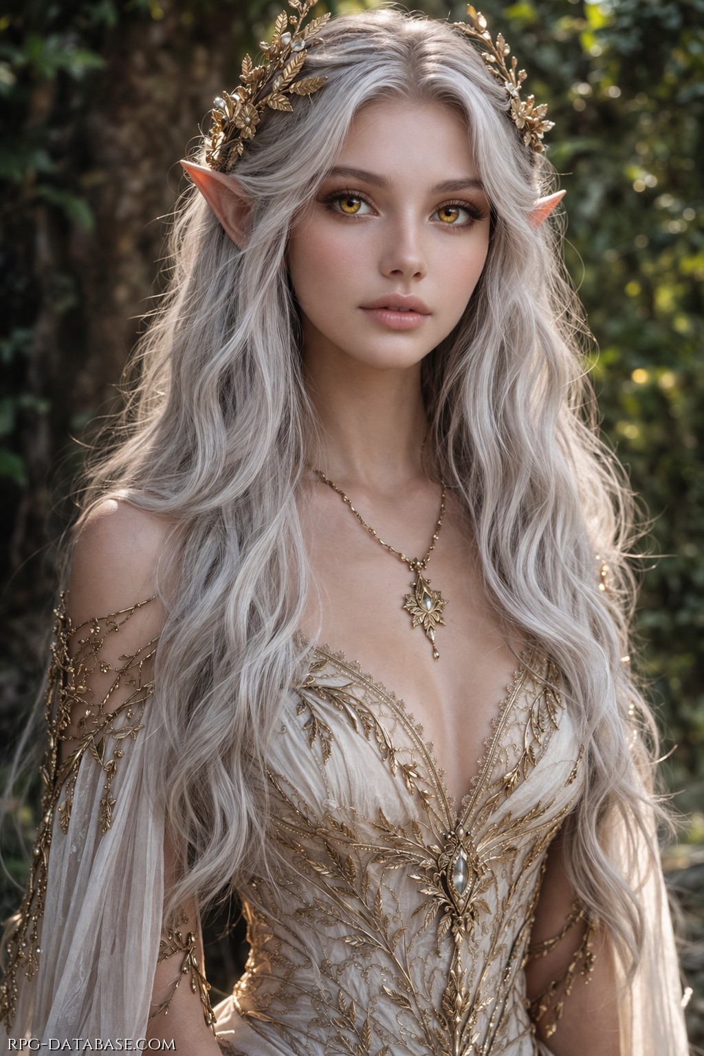 Lei ha un’aura decisamente eterea, quasi irreale