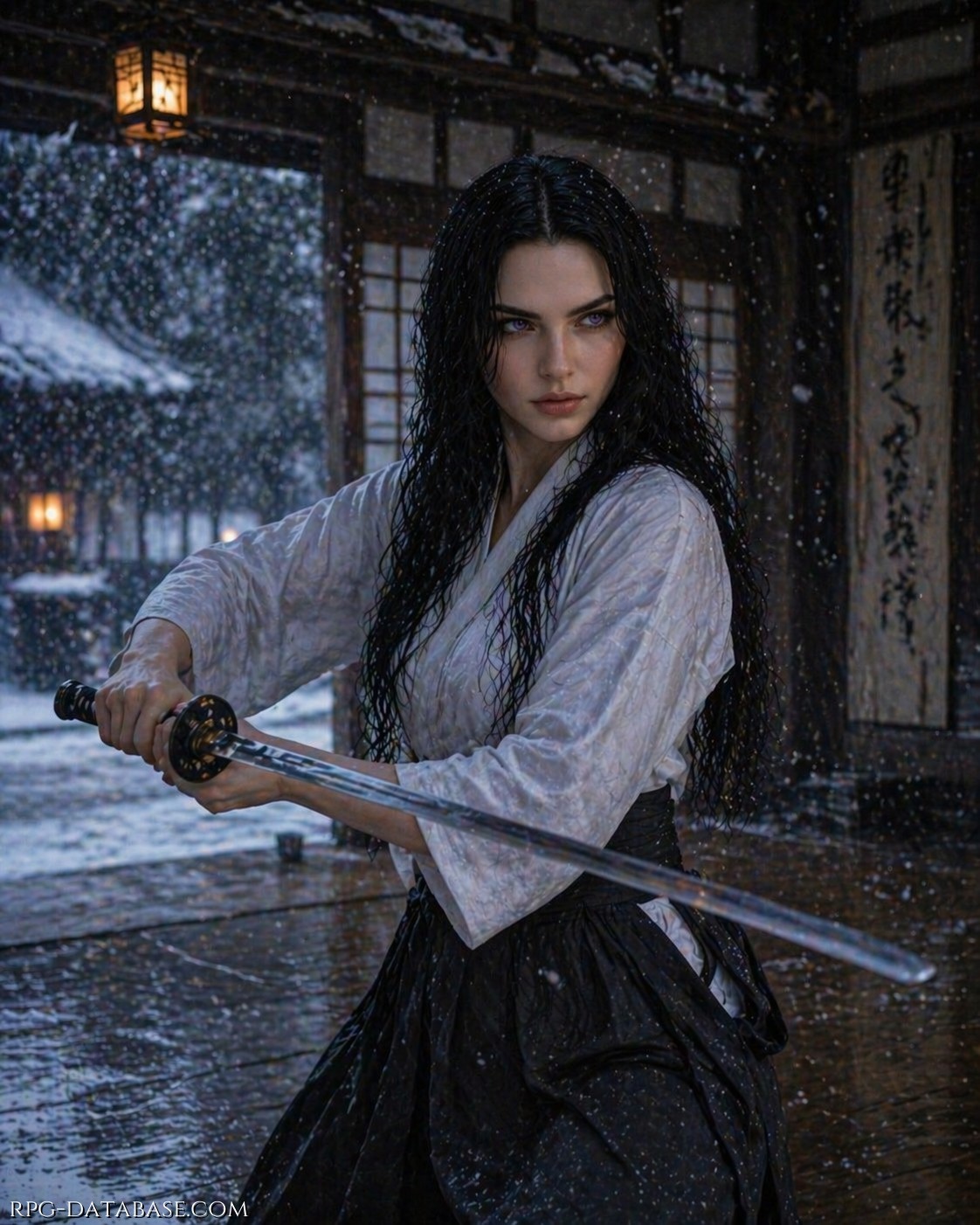 Allenamento con Katana