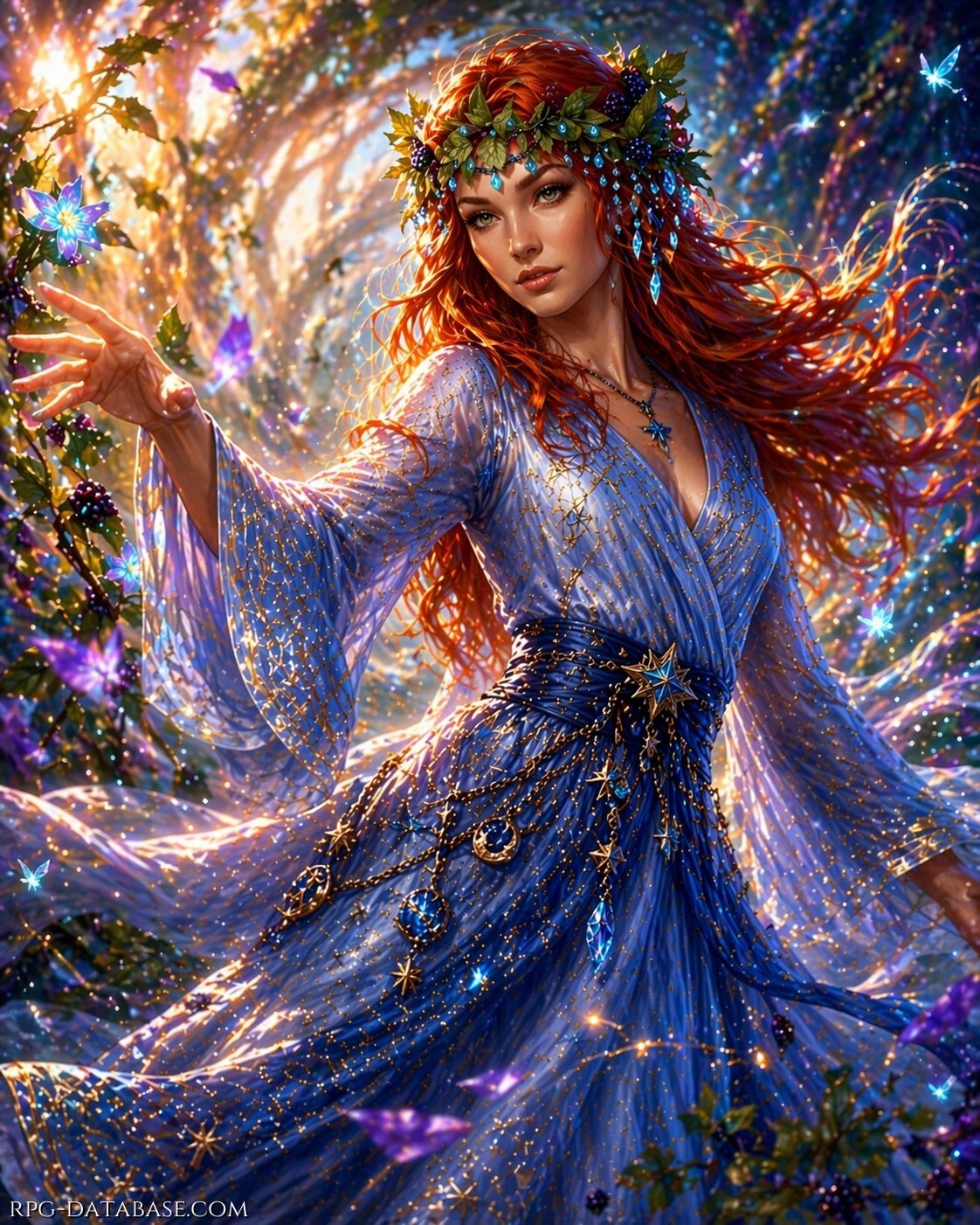 forma umana Sastyran con vestitino