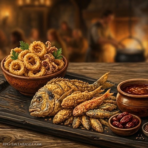 Un succulento piatto a base di pesce fritto