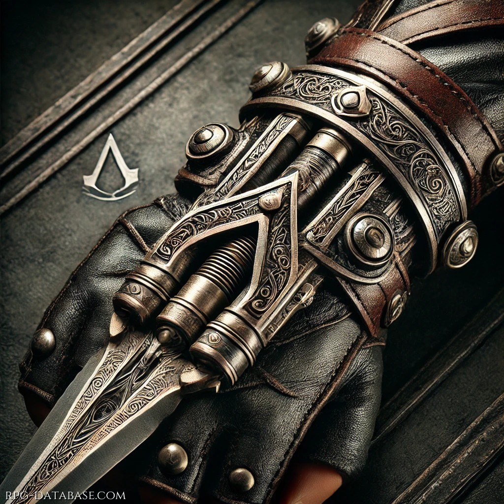 Si tratta di una lama retrattile montata su un bracciale di cuoio e metallo, nascosta sotto l'avambraccio dell'utilizzatore.Un movimento rapido del polso o della mano (a seconda del modello) attiva il meccanismo a molla, facendo scattare la lama in avanti. Discreta, letale e perfetta per uccisioni silenziose, la Lama Celata è il simbolo delle Ombre.