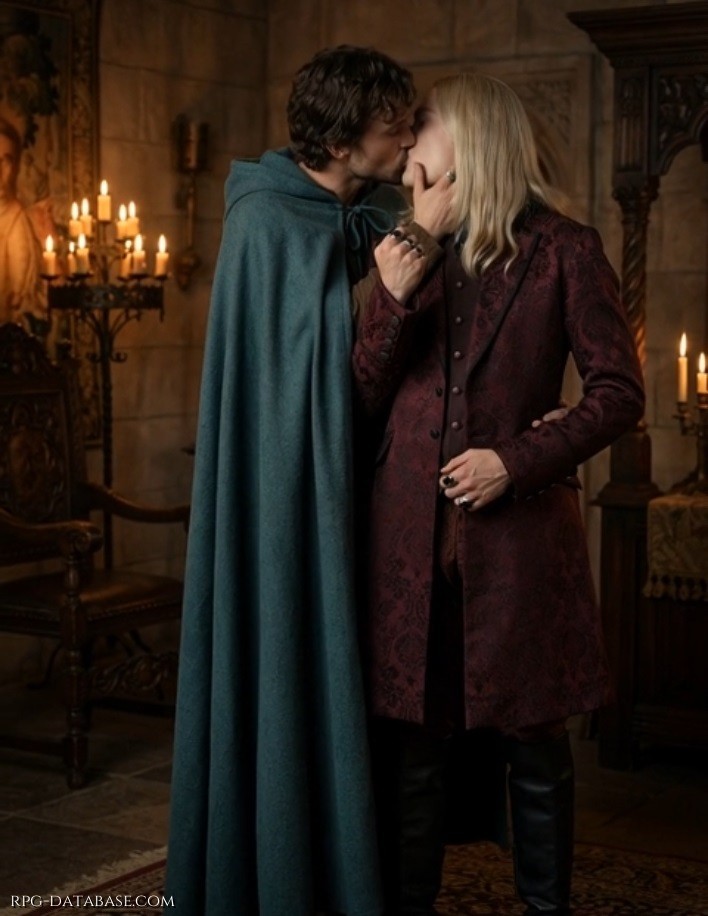 "When the sun sets we're both the same, half in the shadows, half burned in flames."