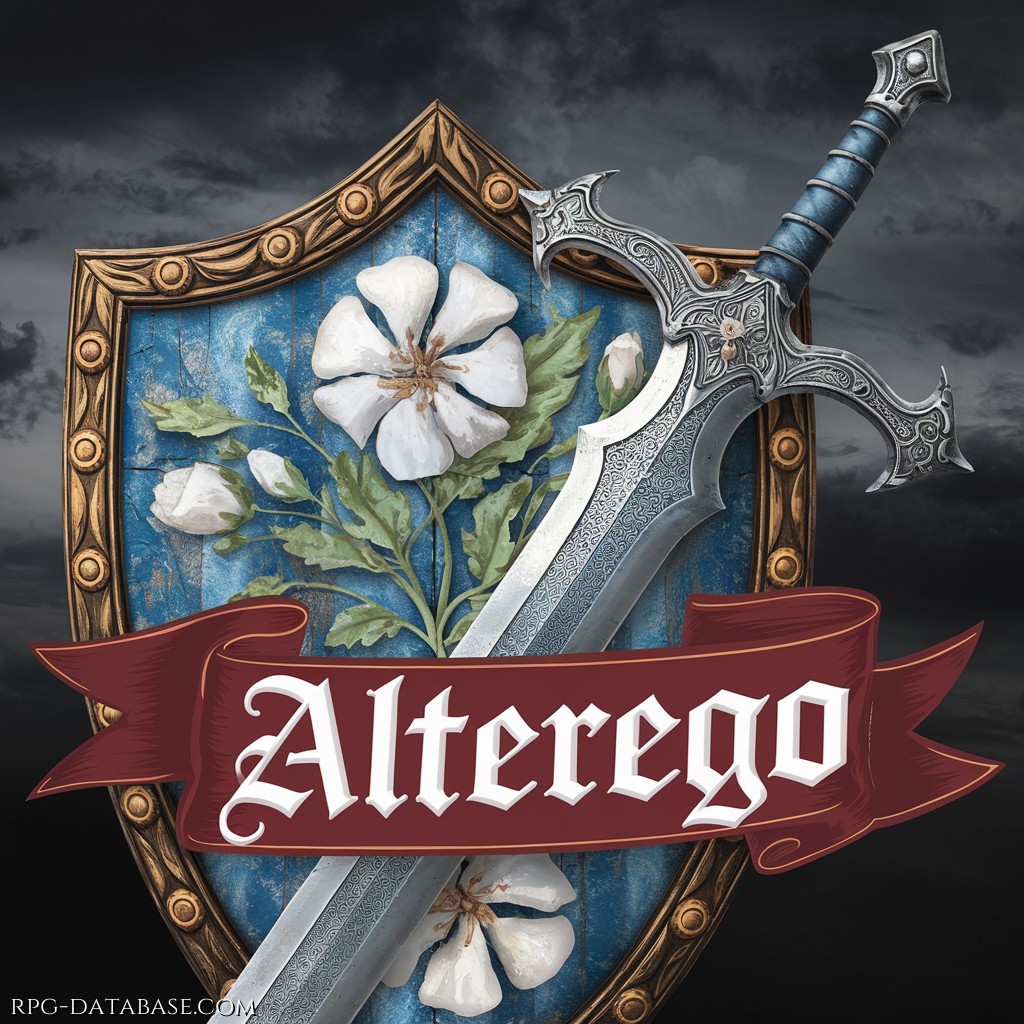 Logo floreale AlterEgo - Variante 1