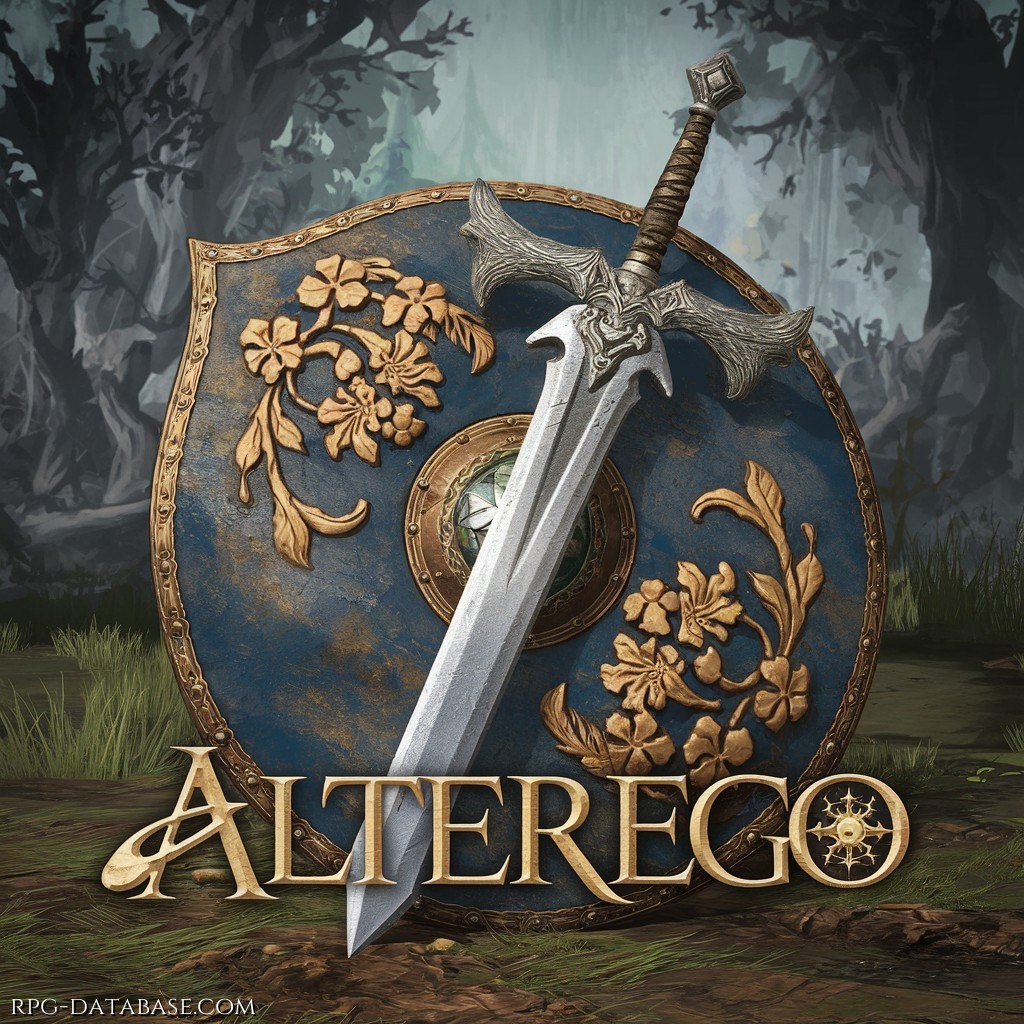 Logo floreale AlterEgo - Variante 2