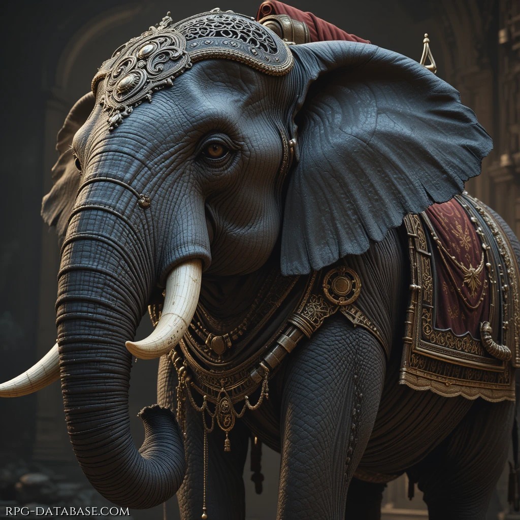 Elefante elegante - Possente animale da trasporto