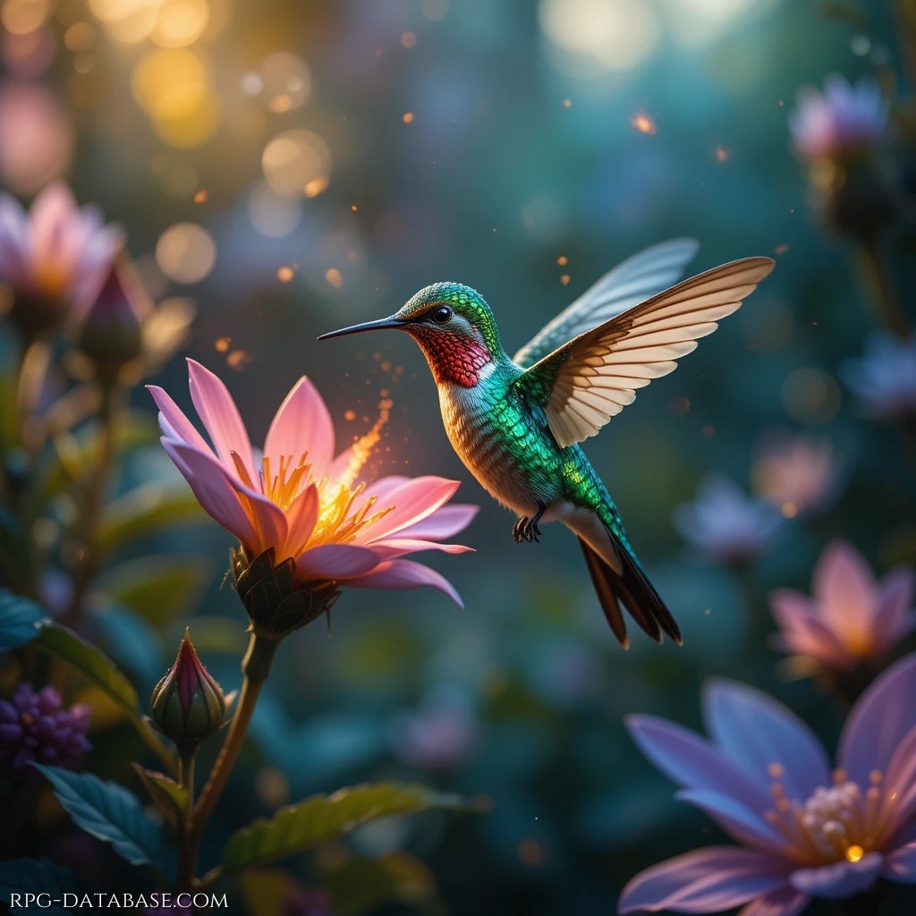 Coloratissimo colibrì
