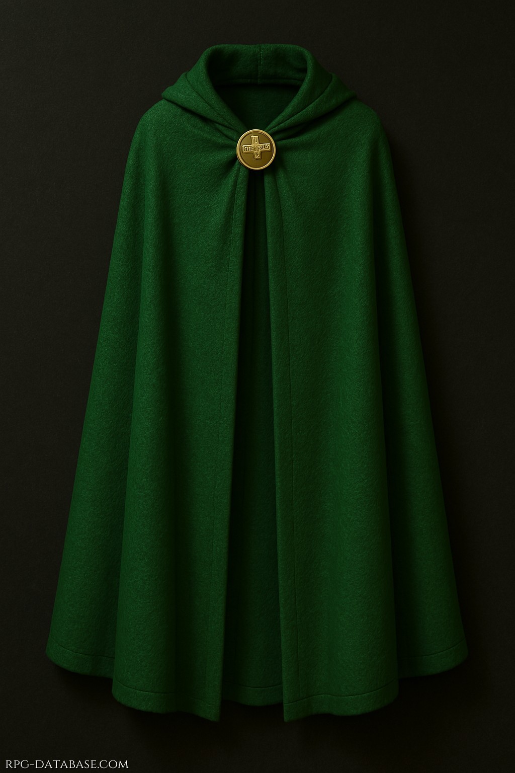 Emblema di equilibrio e autocontrollo, questo mantello verde smeraldo viene conferito ai cavalieri che esercitano guida, disciplina e saggezza nella Corte.