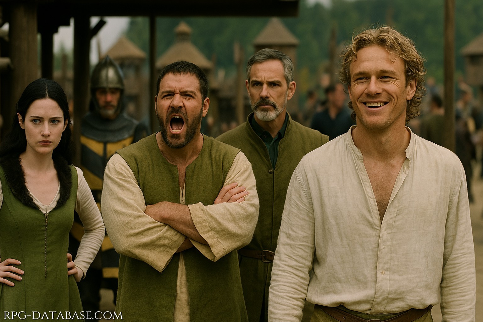 Arwen, Bracciolini, Fulgor e Doson
