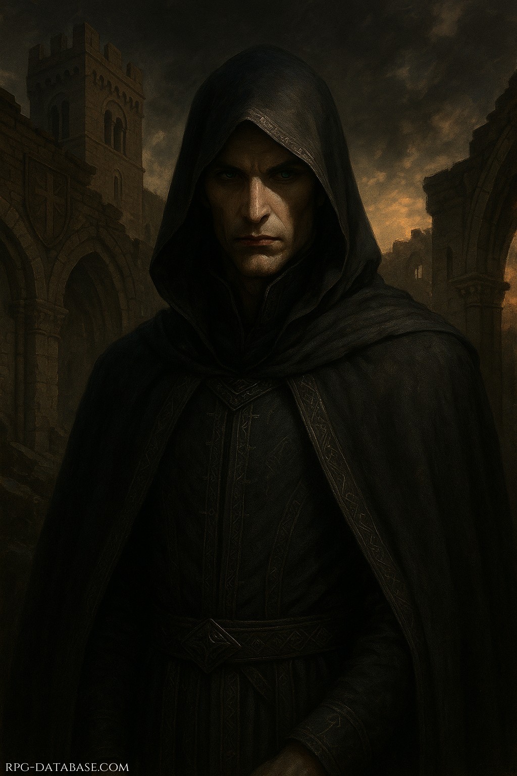 "Narn’quessir lokta, nai lûmë teni omentielva. Ar Nox entuluva, sívë i mornië ná caure; ar nai elenath siluva ammen teni ilyo Nairë Mornië harya."  (Quando l’ombra si solleva, sia il tempo della nostra verità. E la Nox ritornerà, come la notte che è forza; e possano le stelle splendere per noi per concessione della Madre Oscura.)