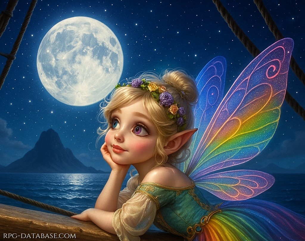 "Aaahh... che bella la luna!"