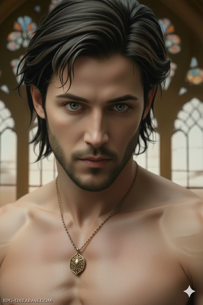 Perceval a busto scoperto